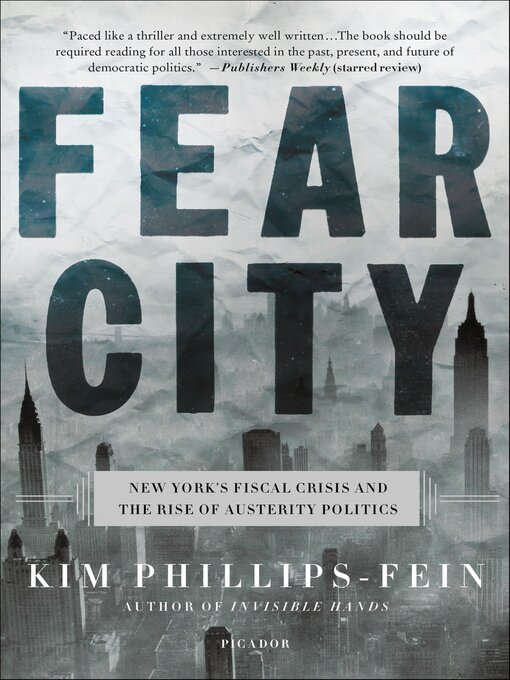 Title details for Fear City by Kim Phillips-Fein - Wait list